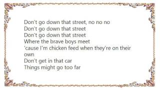 Culture Club - Don&#39;t Go Down That Street Lyrics