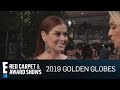 Debra Messing Jokes Will Grace Never Wins E Red Carpet Award Shows