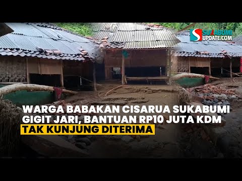 Warga Babakan Cisarua Sukabumi Gigit Jari, Tak Kebagian Bantuan Rp10 Juta KDM