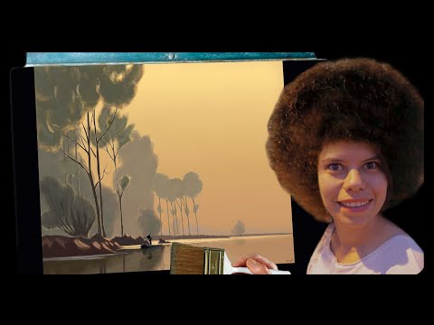 Alexandre-Louis Jacob - Kanolu manzara (Landscape with Canoe) Ustalardan Öğreniyorum Part 28