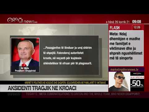 Edicioni informativ - 26 Korrik 2021 - Ora 09:00 - Ora News