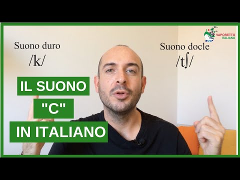 Italian pronunciation: the sound "C" in Italian | Learn Italian with Vaporetto Italiano