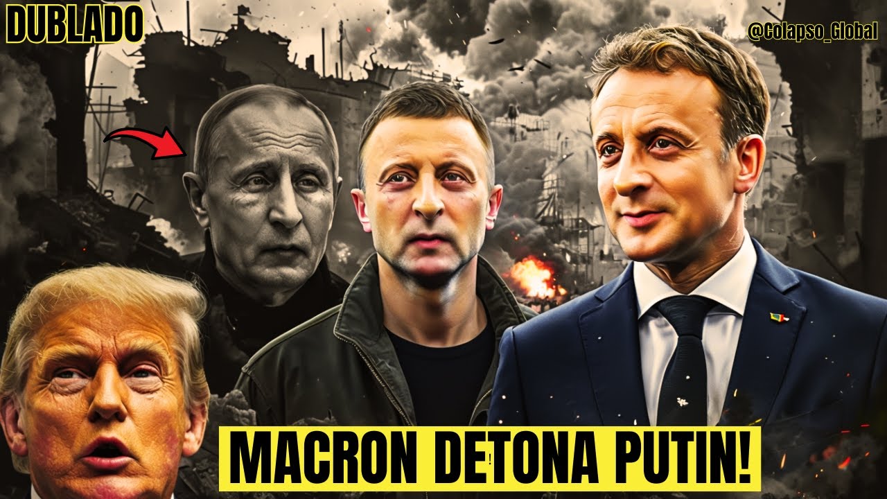 🔥BOMBA! Macron DETONA Putin e FAZ ALERTA GRAVE sobre a Ucrânia na Cúpula de Bruxelas!