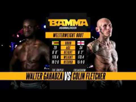 MMA walter gahadza vs colin fletcher