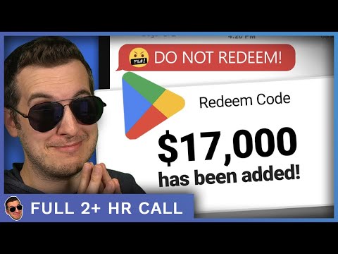 Scammers Wanted $17,000 - They Watch Me Waste It All (full 2hr call)