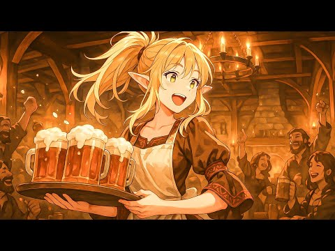 Medieval Tavern Ambience | D&D Fantasy Tavern Music and Melodies Like Skyrim & Witcher