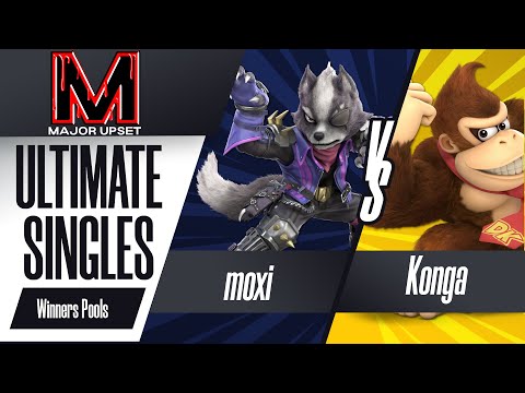 moxi (Wolf) vs Konga (Donkey Kong) - Ultimate Singles Winners Pools - MAJOR UPSET