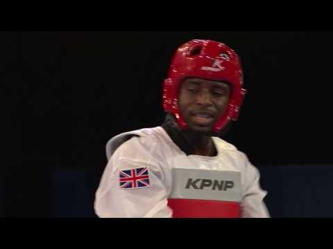 2017 Rabat WT GP M+80kg Semi final   M CHO GBR VS K D IN KOR