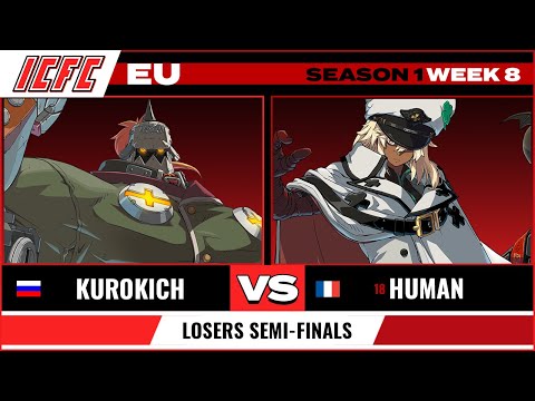 kurokich (Potemkin) vs Human (Ramlethal) Losers Semi-Finals - ICFC GGST EU: Season 1 Week 8