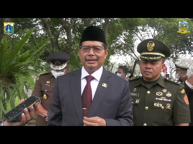 SEKDA PROVINSI DKI JAKARTA PIMPIN APEL DI TMP KALIBATA