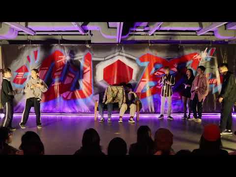 CUBE EP.1 All Style 2 on 2 Battle Final - Akama未記step VS 補習社工 (CU BBOY)