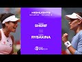 Mayar Sherif vs. Elena Rybakina |  2024 Madrid Round 3 | WTA Match Highlights