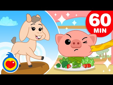 Sai Daí Cabrinha Cabrinha 🐐 e + Músicas Infantis para Dançar (60 Min) | Um Herói do Coração ❤️