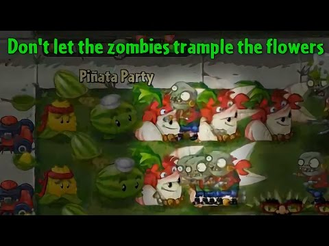 Plants vs Zombies 2 - Failed Food Fight Pinata 11/23/2016 and 11/24/2016 (November 23rd and 24th)