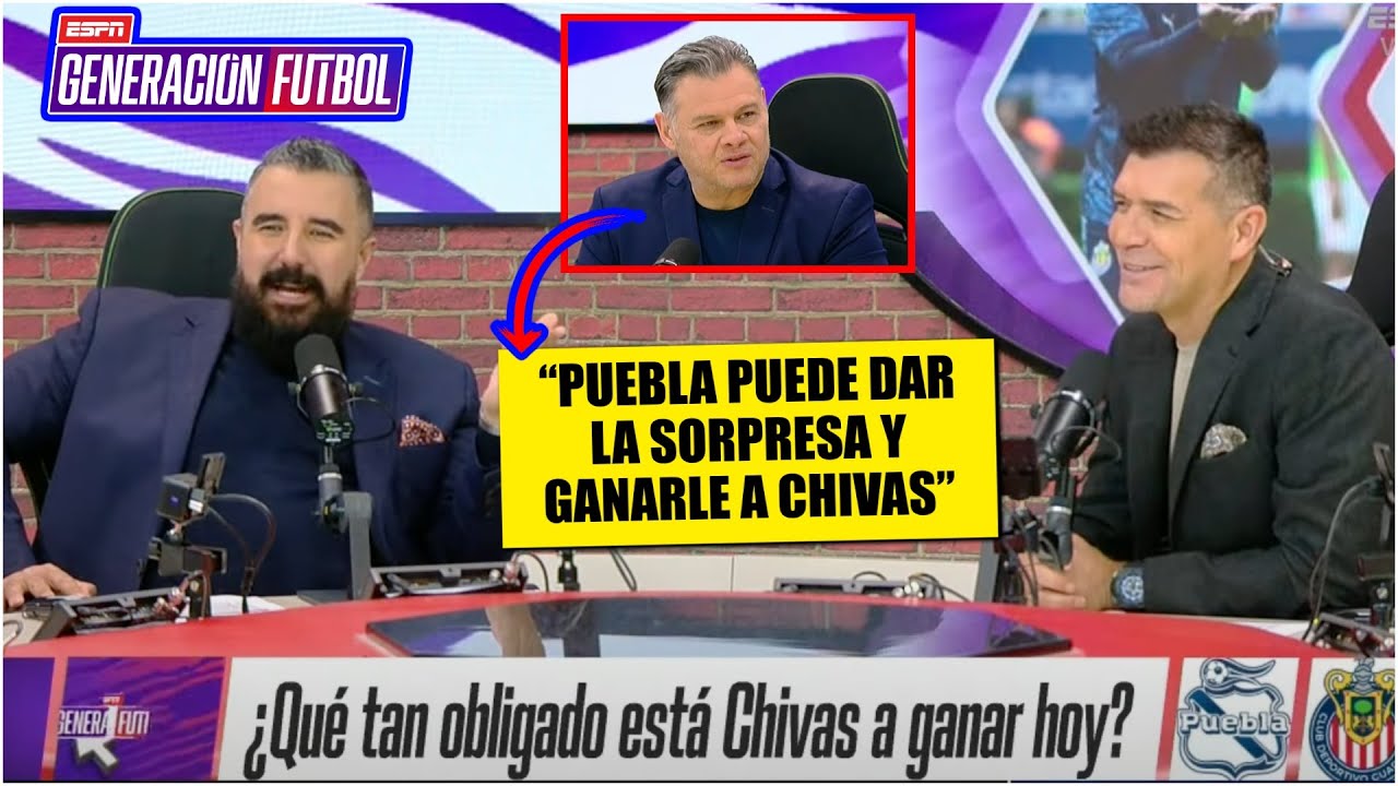 CHIVAS PERDERÁ en choque vs PUEBLA. Estará FUERA DE LIGUILLA, sentenció Álvaro | Generación F