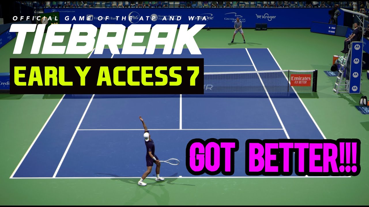 TIEBREAK early access 7 gameplay | Early Access Update 7 ACTUALIZACION GRIEKSPOOR VS HURKACZ