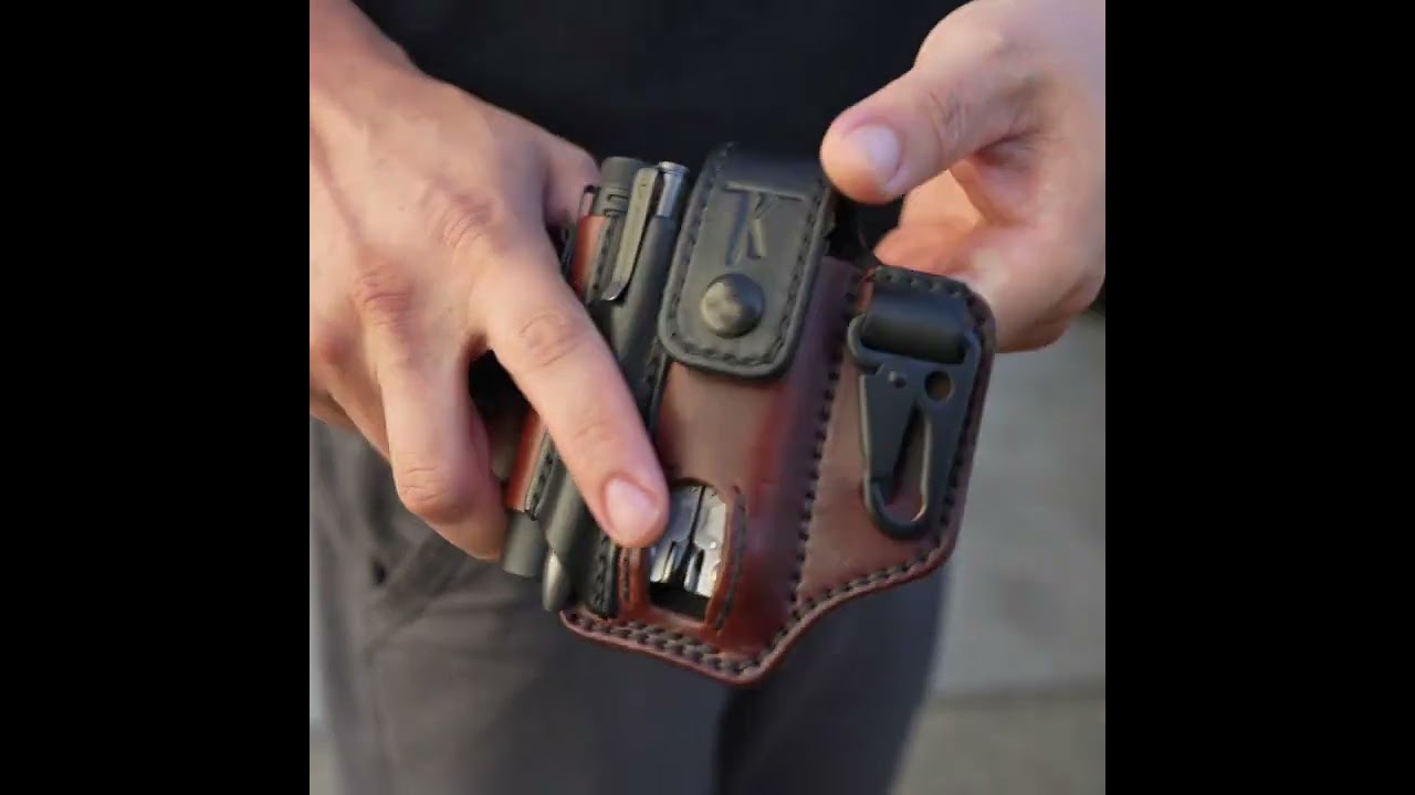 Leathercraft - from beginning to end, all TOK gear and leather sheaths are handmade in the USA