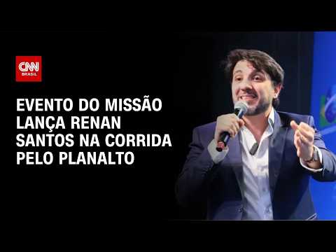 Veja os destaques do evento de lançamento de Renan Santos ao Planalto | CNN PRIME TIME
