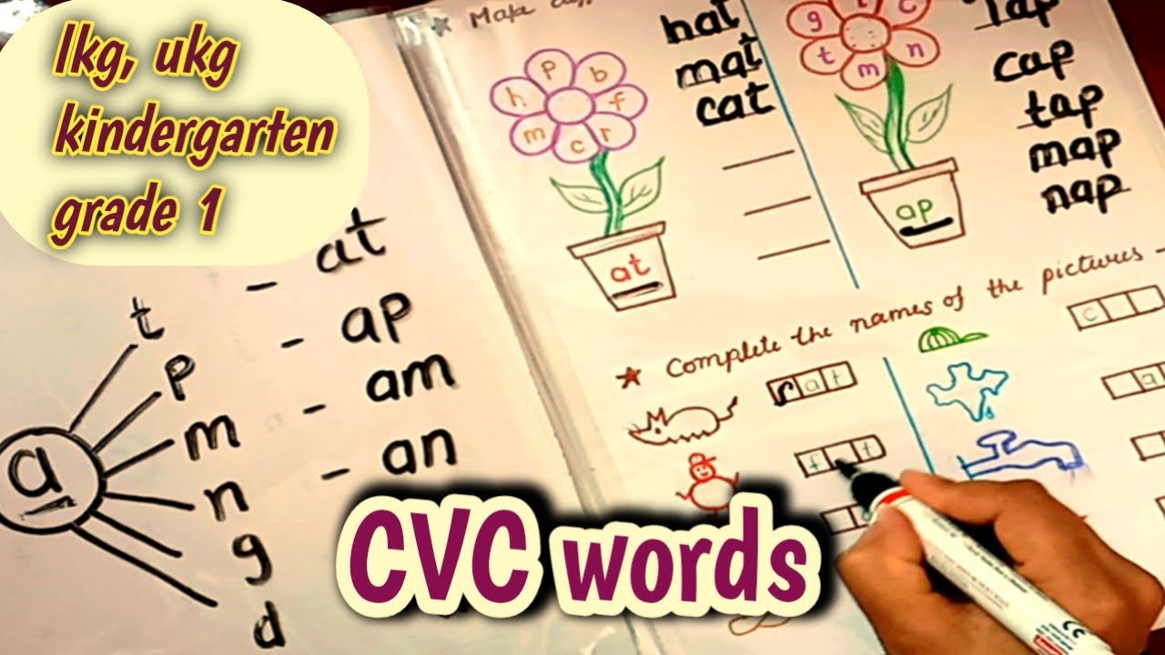 Watch video three letter words || vowel a || cvc words || worksheets for class nursery, kindergarten || Now three letter words || vowel a || cvc words || worksheets for class nursery, kindergarten ||