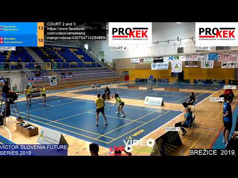 Movie VICTOR Slovenia Future Series 2019 WD Runde Quater-FinalF