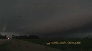 preview picture of video 'Morning Severe Thunderstorm with Shelf Cloud ~ June 26, 2013 ~ Near St. Peter, Minnesota'