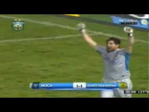 Santamarina 1 (3) - Boca Juniors (4) | Copa Argentina 2011/12