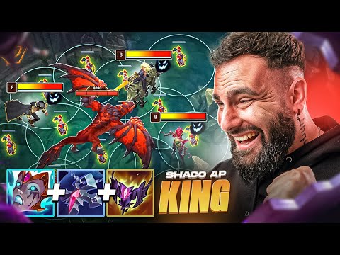 SHACO AP LE ROI DE LA MALICE, 1V9 AVEC CE CHAMPION (Game Masterclass)