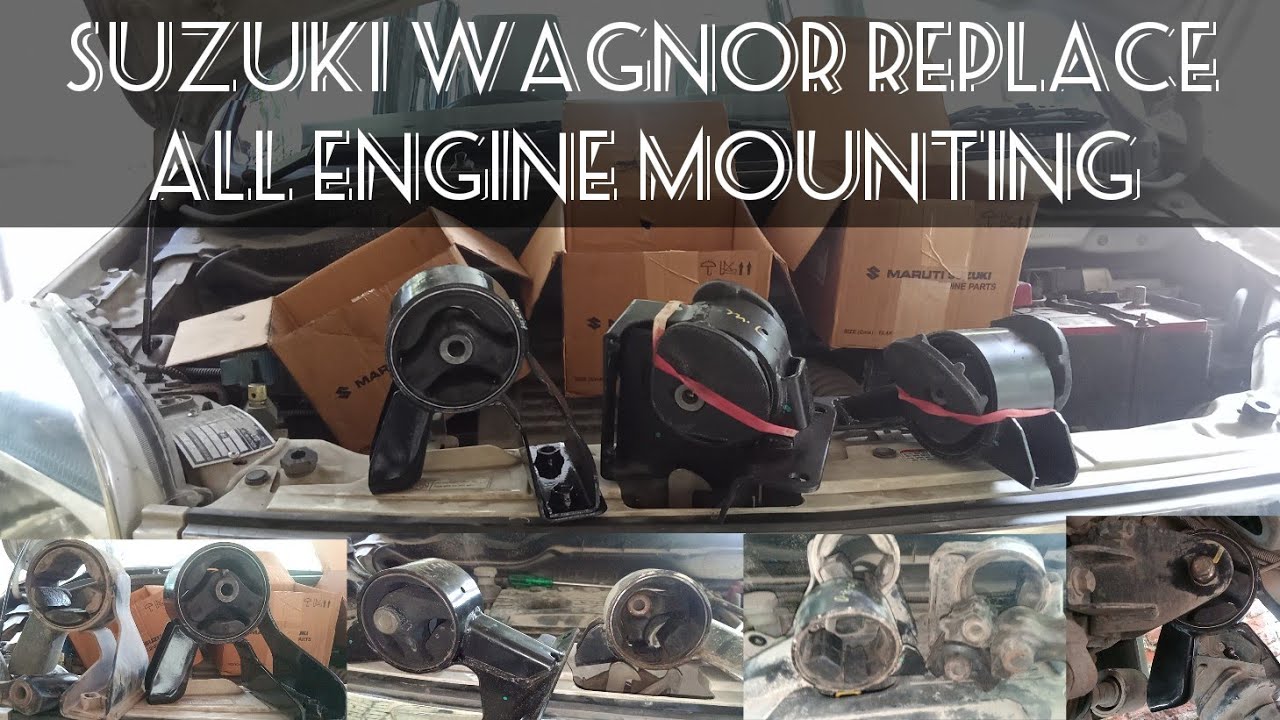 Maruti Suzuki wagnor automatic transmission replace all engine mounting #shorts #short #monusingh