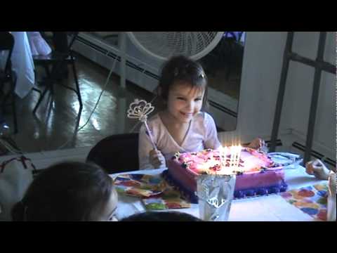 Singing Happy Birthday to Rubina