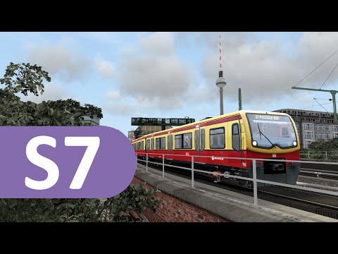Train Simulator - S-Bahn Berlin - S7 nach Potsdam Hbhf. von Ahrensfelde bis Grunewald - BR481