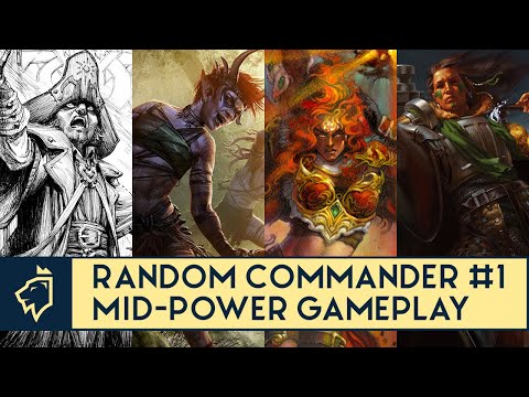 Jerren vs Mina & Denn vs Akroma vs Syr Faren | Random Commander E1 | MTG EDH Gameplay