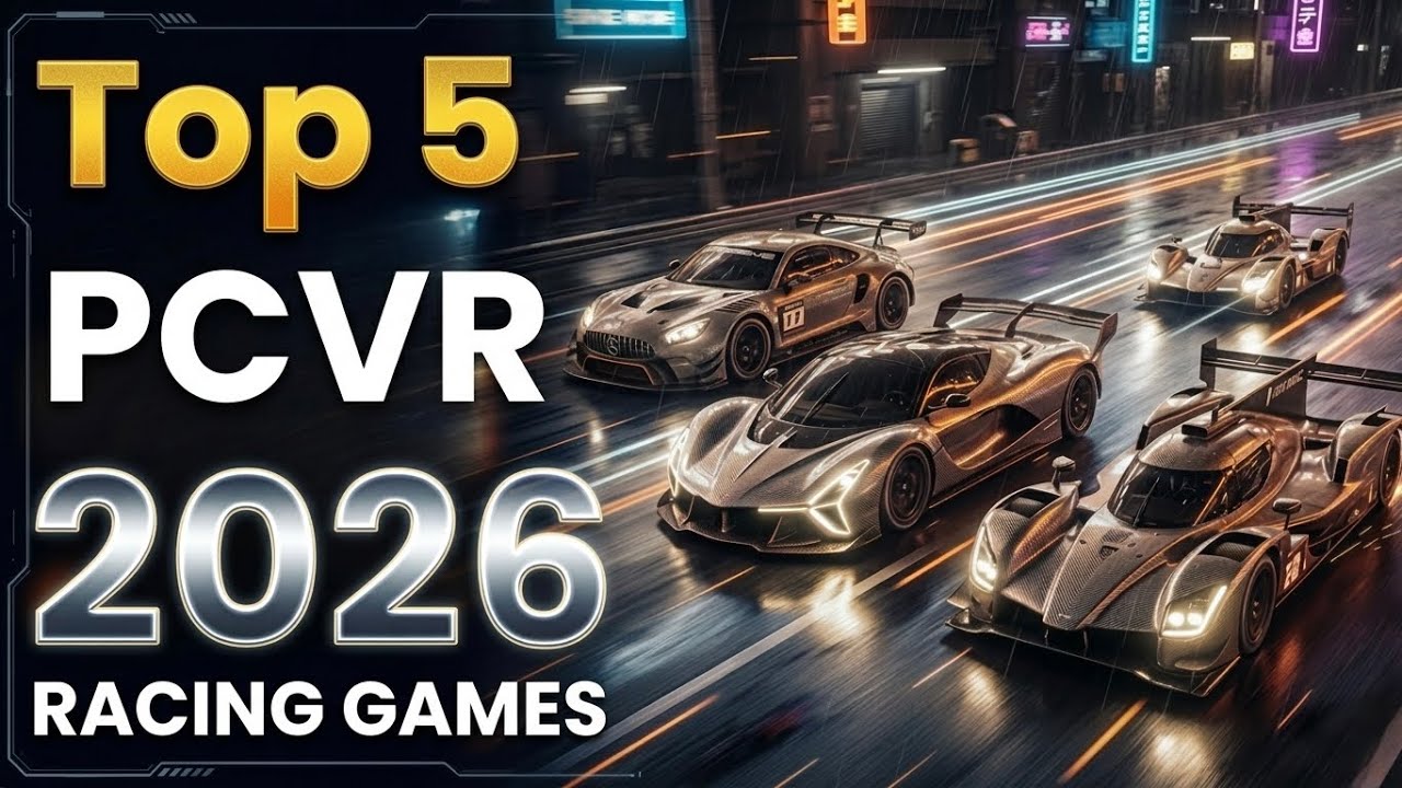 The 5 BEST PCVR Sim Racing Games | 2026
