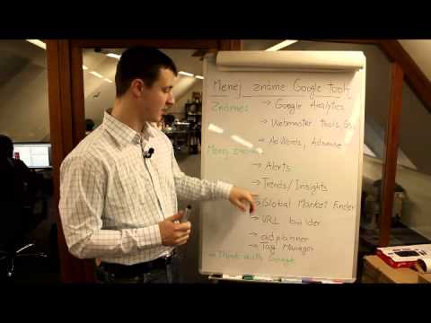 BE VISIBLE! videoblog #13 - Menej známe Google nástroje