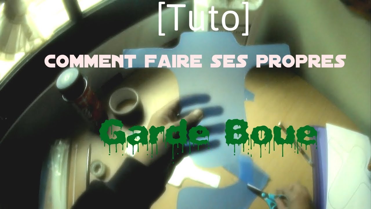 [Tuto] // Comment faire ses propres garde boue // Liens des Patrons ( Model ) en description //