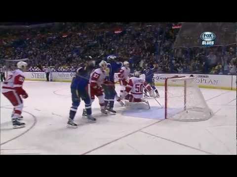 [HD] Detroit Red Wings - St. Louis Blues 01/19/13