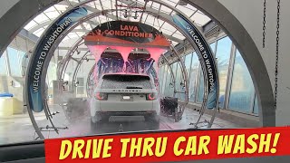 How to Use Automatic Car Wash | Drive Through a Car Wash