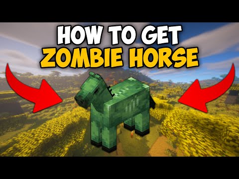 Unlock Zombie Horse in Minecraft NOW!