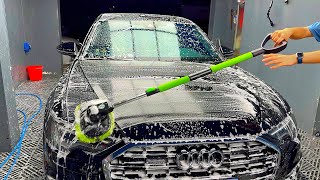 Audi A6 Detailing: Foam Wash & Exterior Cleaning