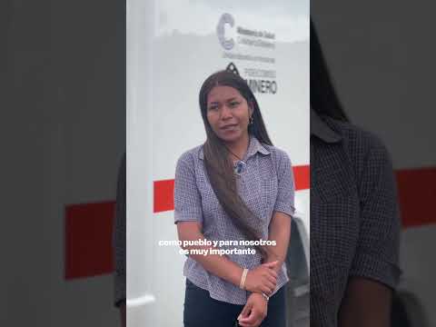 Entrega de ambulancia en Laguna Blanca