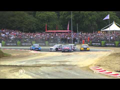 World RX - Rallycross of France 2015 - Day 2 Highlights