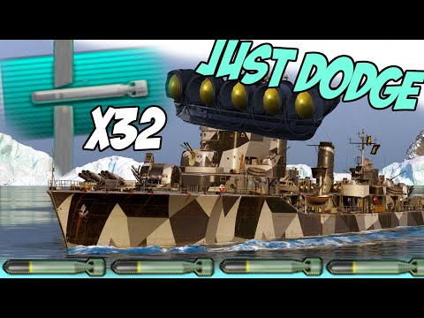 FASTEST TORPS IN THE GAME | 303k DMG 32 torps | World of Warships