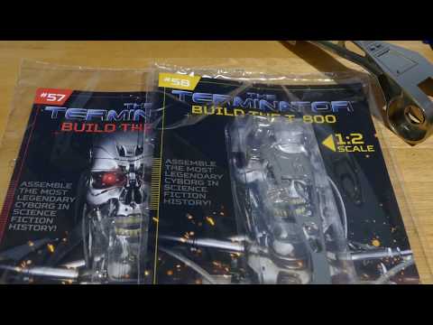 Hachette - Build The Terminator - Issues 57 and 58