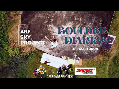 BOULDER DIARIES THE MASTODON | SKYGERS INDONESIA #drone #fpv