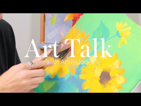 Kansas Sunflower - Road Trippin' with Andy - Art Talk with Andy Jones