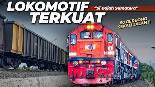 Download lagu LOKOMOTIF TERKUAT DI INDONESIA ‼️ 60 GERBONG SEKALI JALAN ! Lokomotif CC205 dan CC202 KA Babaranjang mp3