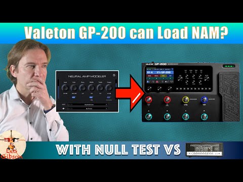 Valeton GP 200 can now load NAM Profile: how god is it NULL TEST vs SLO 100?