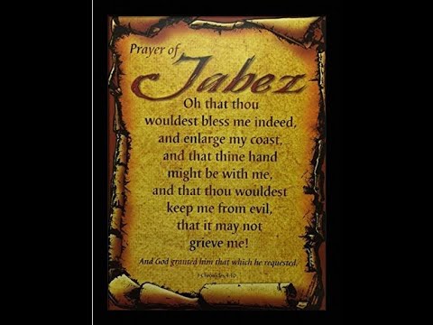 1 Chronicles 4:9-10:  A Quick Look (Jabez's Prayer; apply it correctly)