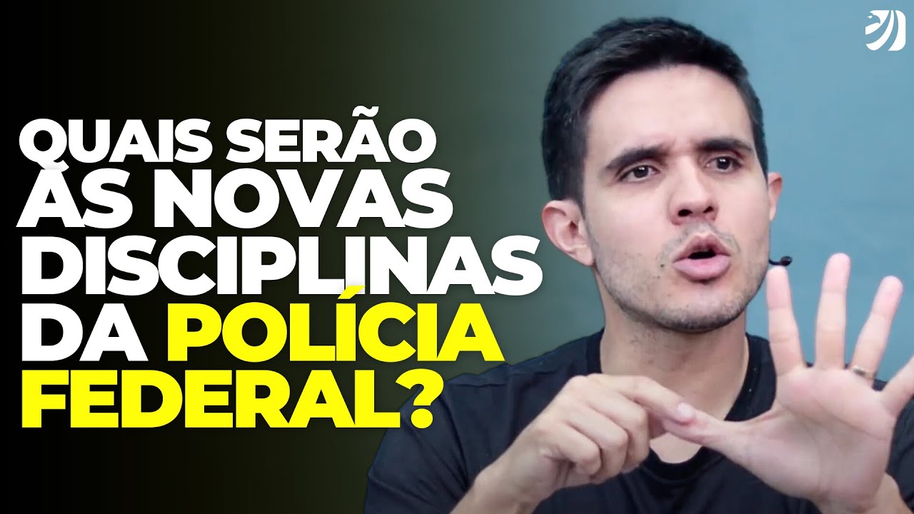 CONCURSO POLÍCIA FEDERAL: NOVO EDITAL DEVE TRAZER NOVAS DISCIPLINAS! QUAIS? @VictorConcursos