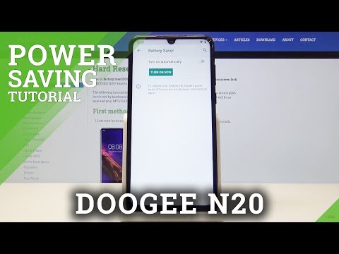 How to Enable Power Saving Mode in DOOGEE N20 - Extend Battery Life