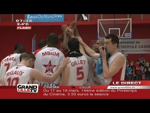 Basket Pro B : Lille - Nantes (90 à 74)